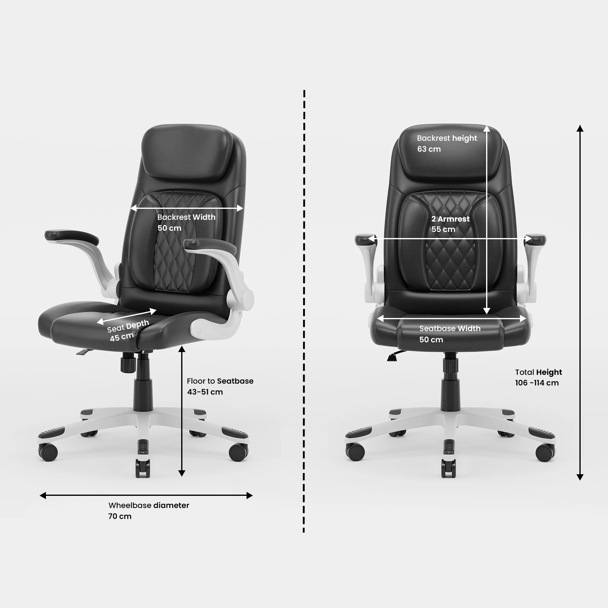 Green Soul Renewed Bosco High Back Executive Chair - Image 8